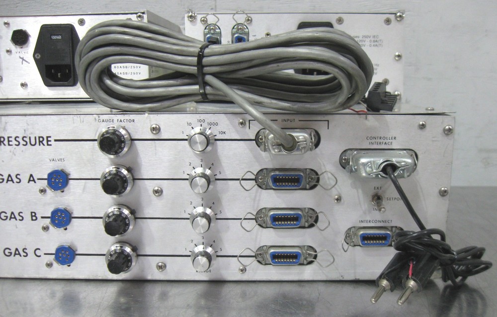 C202018 Lot 3 MKS Instruments Controller 252C 252E Exhaust Valve 254A Flow Ratio