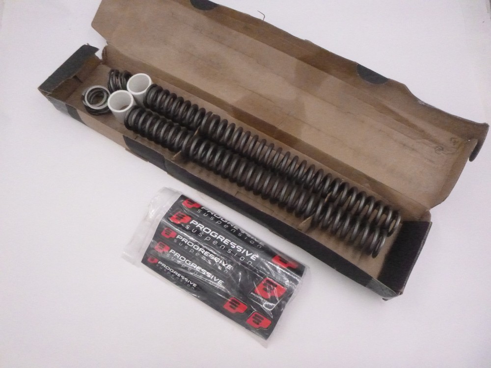Progressive Fork Spring Lowering Kit 10-1571 For 2017-2020 Harley Road Glide