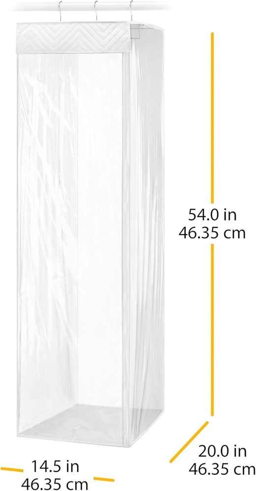 Whitmor Hanging Garment Bag Closet Organizer Storage Cover