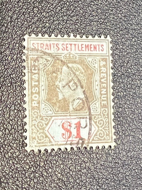 Straits Settlements stamp 124 used