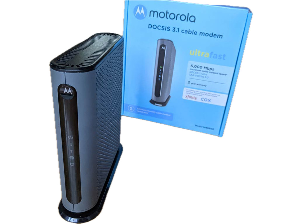 Motorola MB8600 DOCSIS 3.1 Cable Modem - Fastest, Future Proof