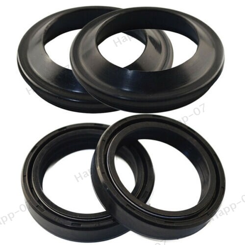 4Pcs Front Fork Damper Shock Absorber Fork Dust Oil Seal Kit For Motorcycles