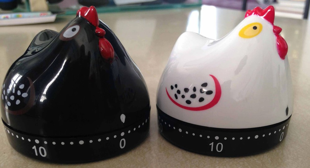 Chicken Chicky Kitchen Timers (2pcs)