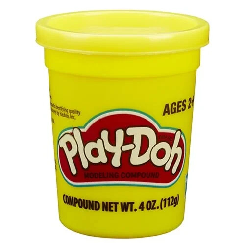 Play-Doh Single Can Dough, Yellow