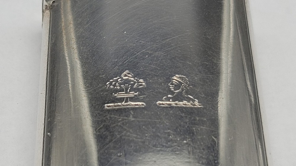 Antique Sterling Silver Match Safe Vesta