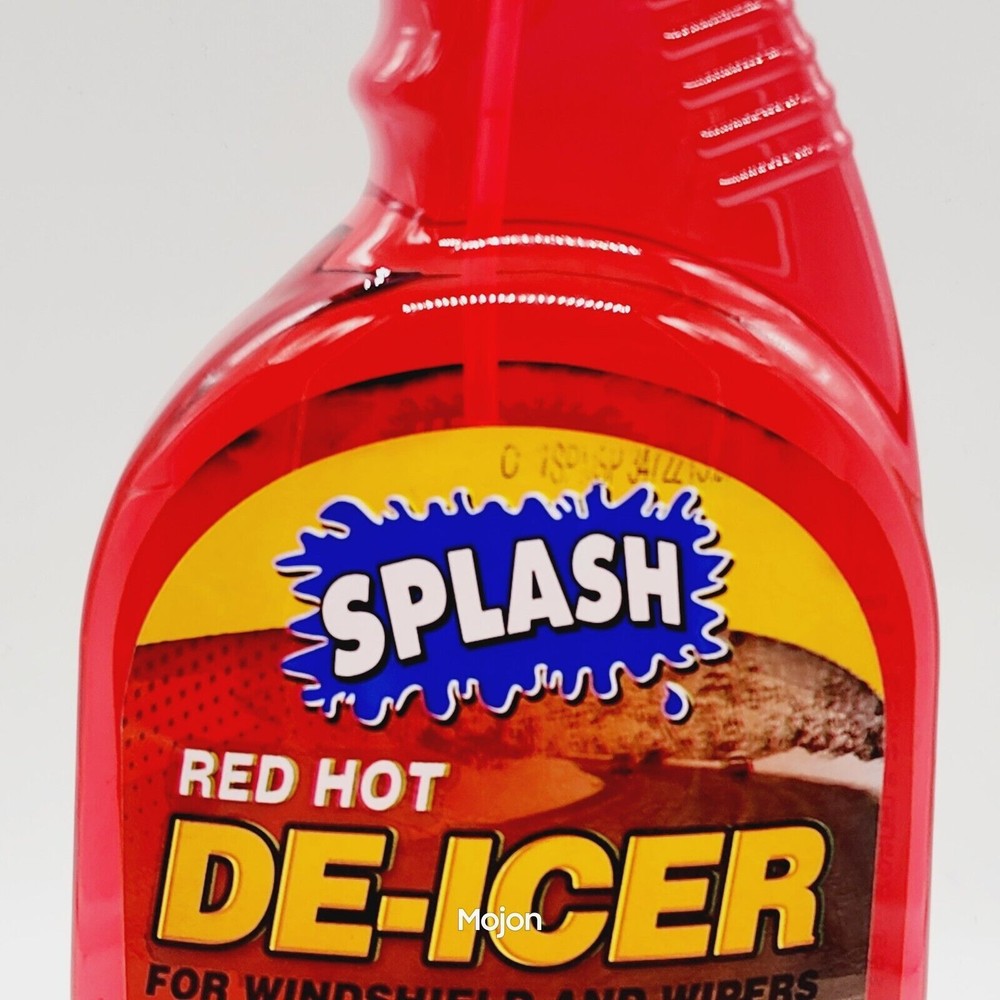 SPLASH Red Hot De-Icer Windshield Trigger Spray 32 Ounces- New