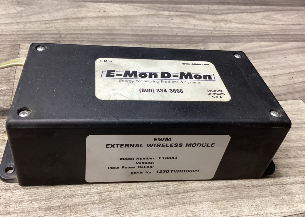 E-MON D-MON E10043 EXTERNAL WIRELESS MODULE #105N95*AC