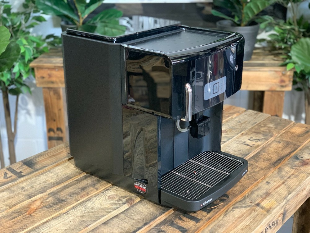 SCHAERER JOY FULLY AUTOMATIC BRAND NEW BLACK ESPRESSO COFFEE MACHINE COMMERCIAL