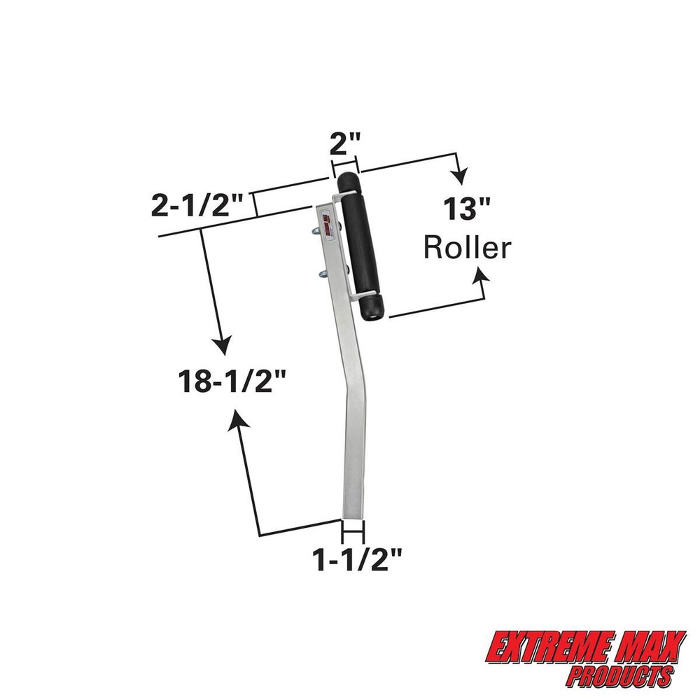 Extreme Max 3005.3825 Side-Mount Boat Trailer Roller Guide-On Pair
