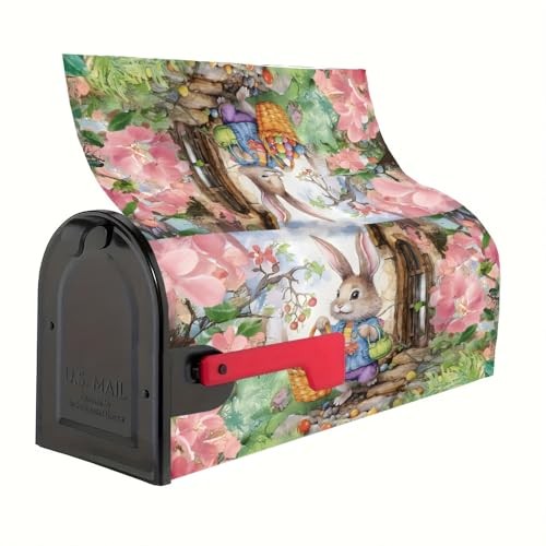 Mailbox Covers Easter Mailbox Covers Magnetic Standard 21*18in Easter Day -14
