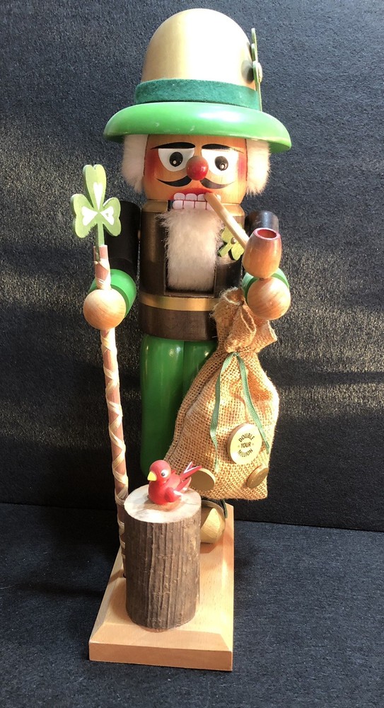 Steinbach Germany Nutcracker ST PATRICK Lucky Irish Leprechaun