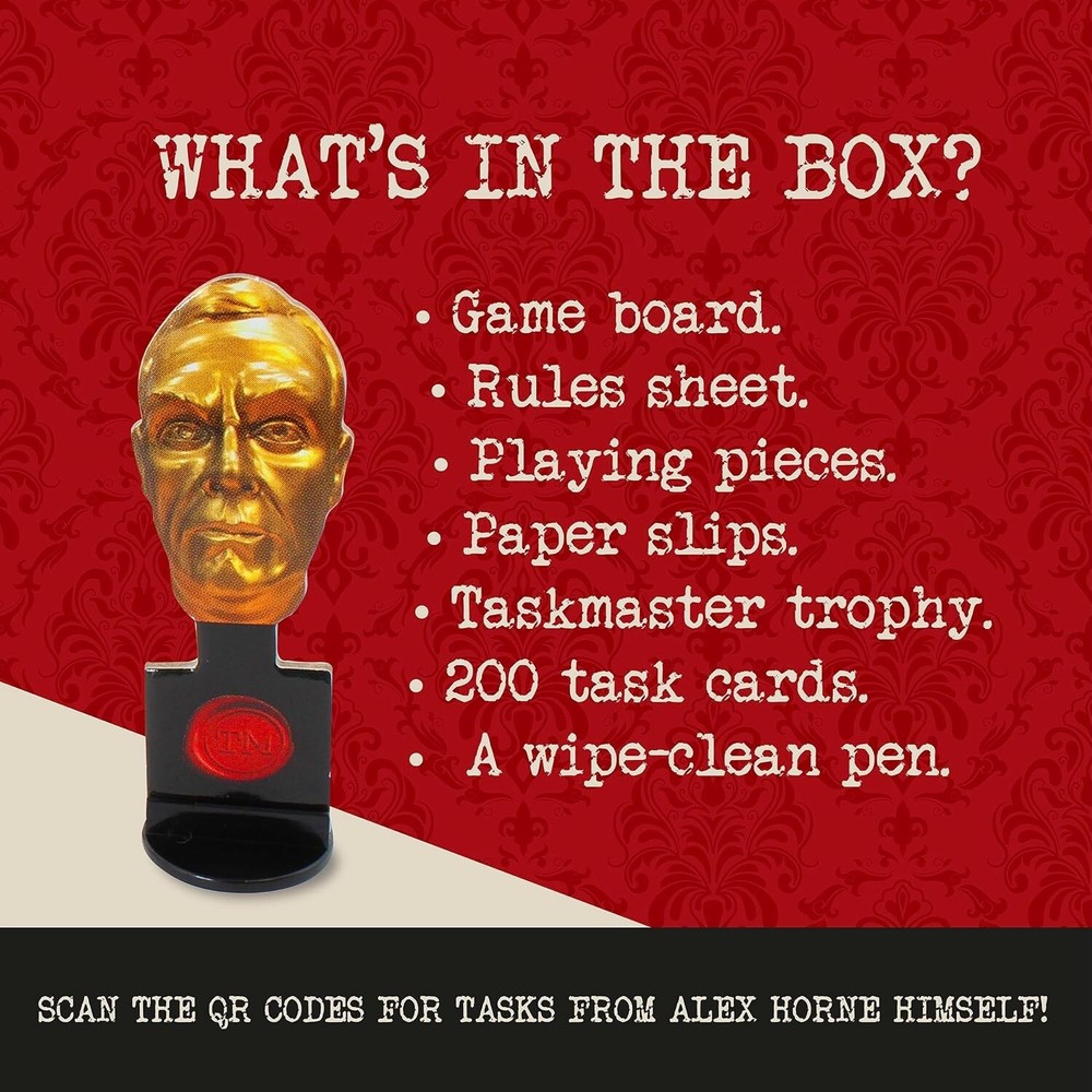 Taskmaster The Board Game | Special Edition | Fun Family Challenges Ages 8+