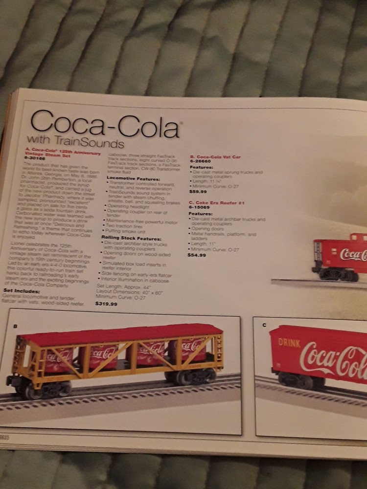 LIONEL 2012 READY TO RUN CATALOGUE