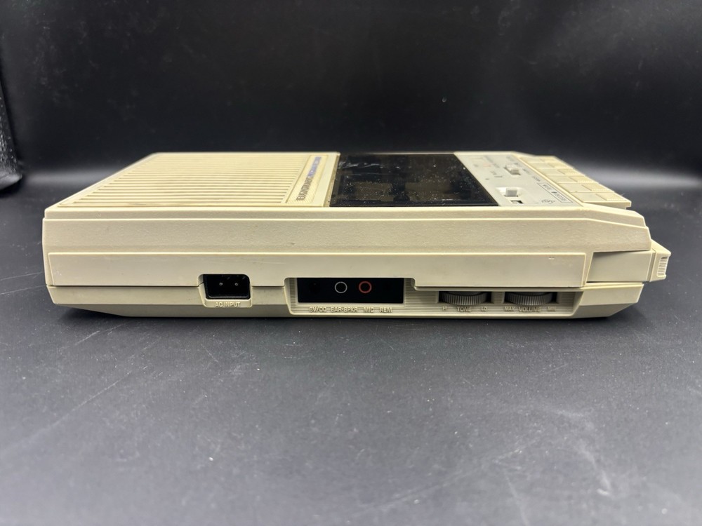 Texas Instruments Program Recorder Model PHP2700 Portable Cassette Player 1980’s