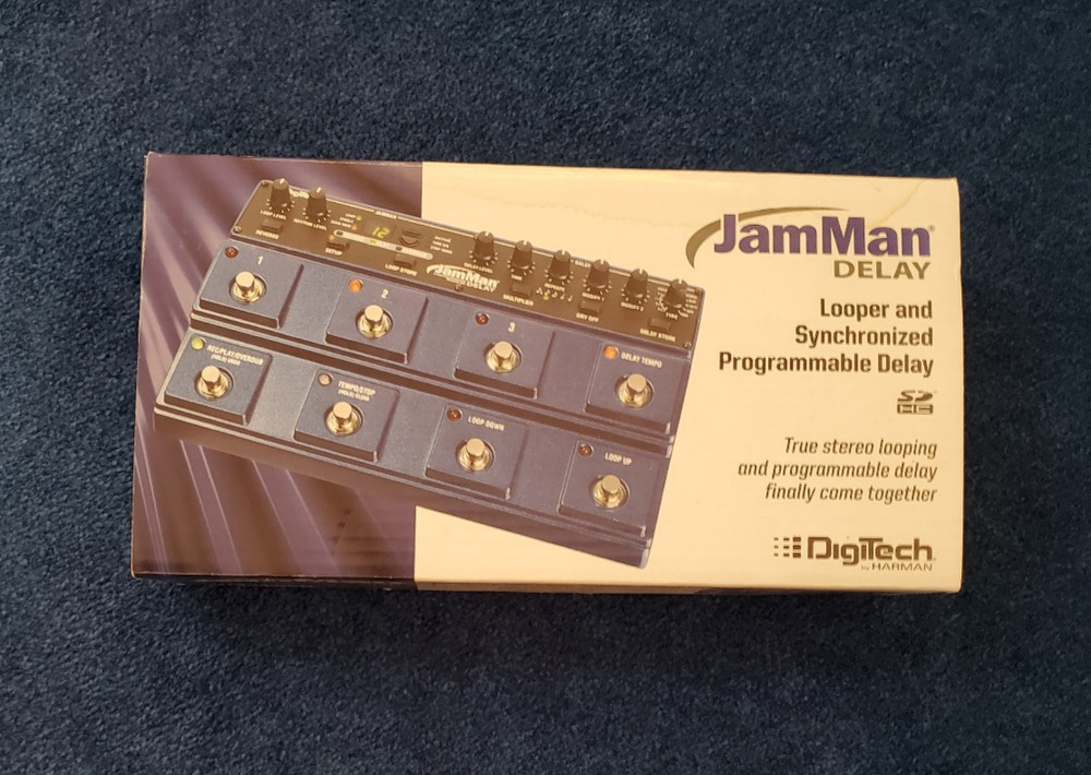 Digitech - JamMan Delay Looper - Original Hardwire USA made - open box