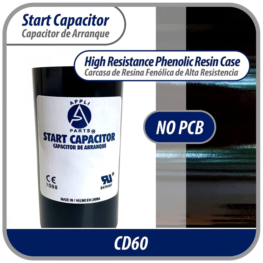 Motor Start Capacitor 270-324uF 330VAC