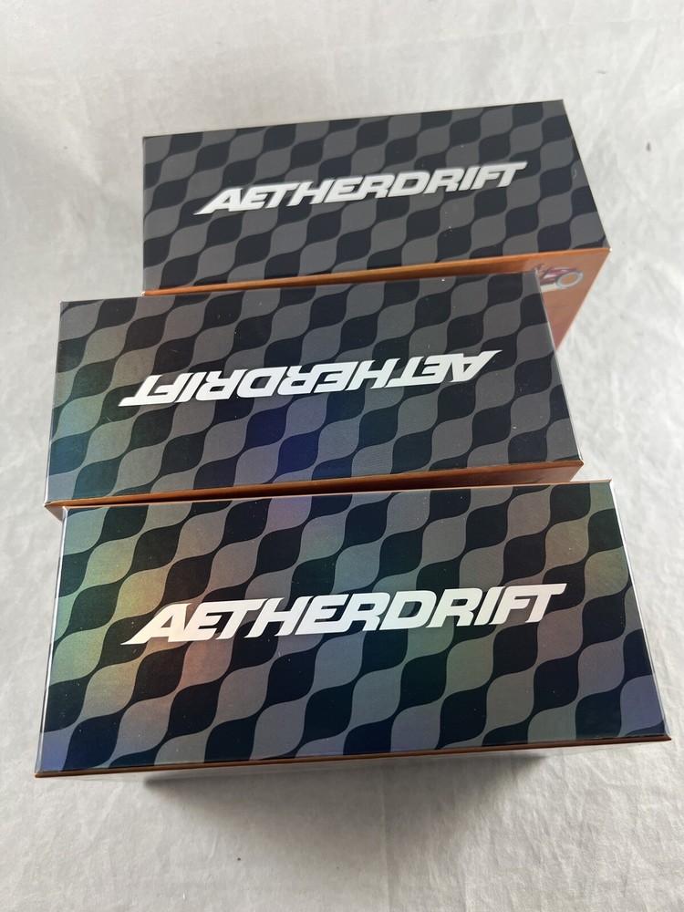 3x MTG Aetherdrift Finish Line Bundle Storage Box (empty)