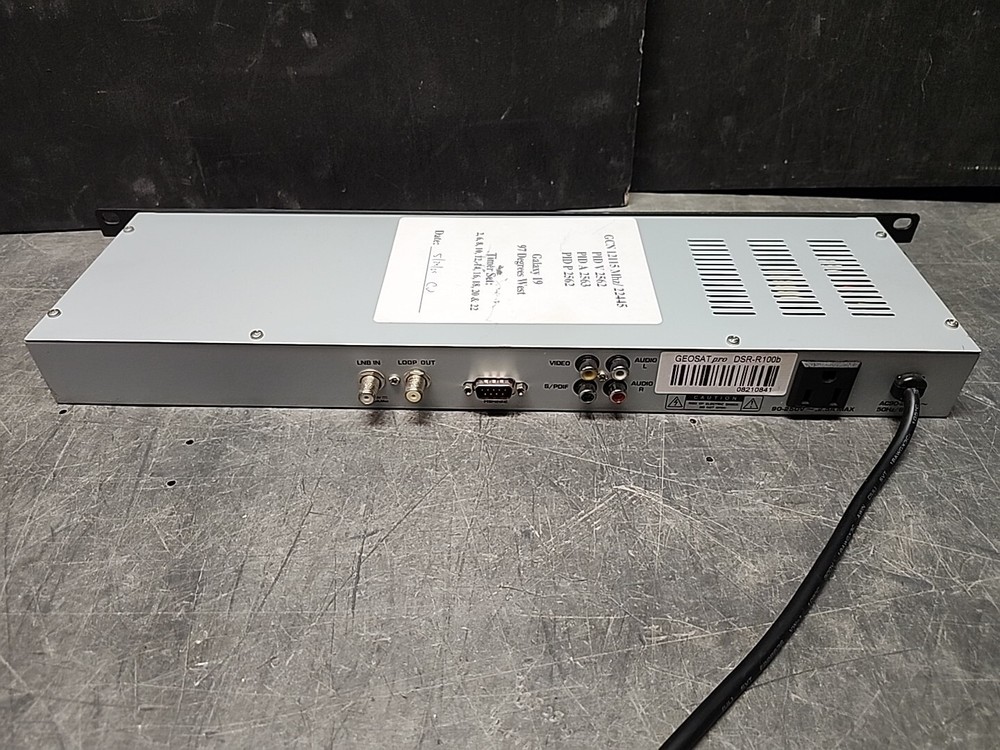 GEOSATpro DSR-R100b, Reciever