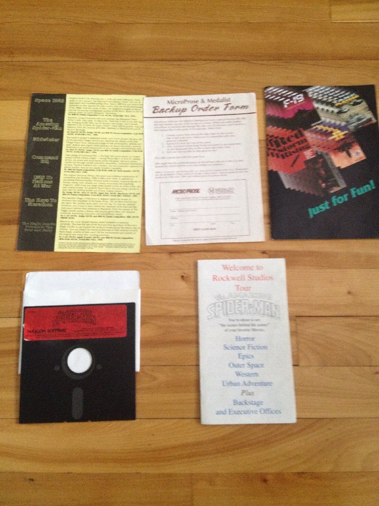 Spiderman Paragon Software 1990