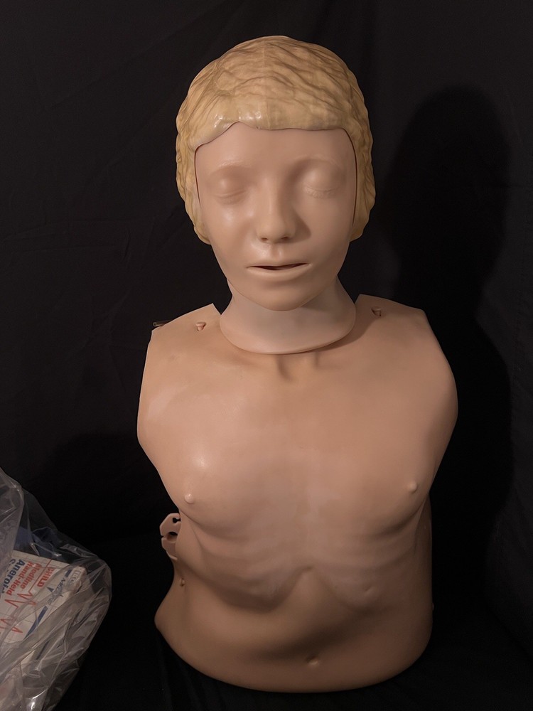 Torso CPR Rescue Training DOLL Mannequin (NOT Tested)