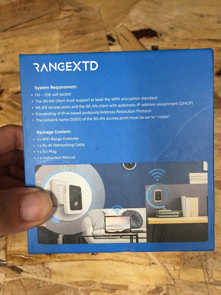 NEW OPEN BOX Range XTD WIFI Range Extender