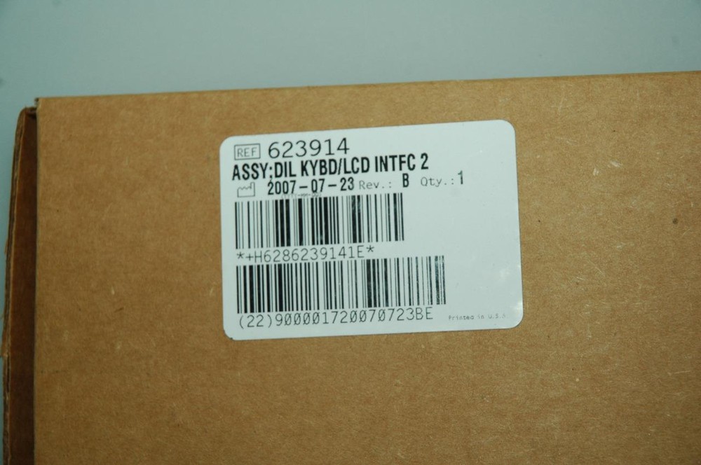 Beckman Coulter Keyboard LCD Interface 623914 - NOS