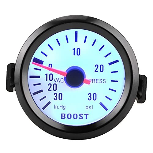 Car Boost Pointer Gauge,Universal Boost Pointer Gauge Vacuum Pressure Meter