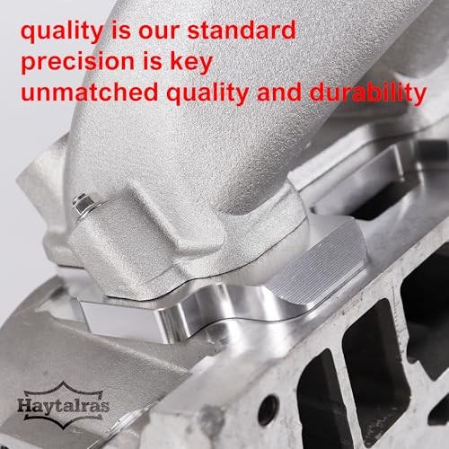 Rectangle Intake Manifold Adapter Plates Compatible with LS1 Cathedral Black