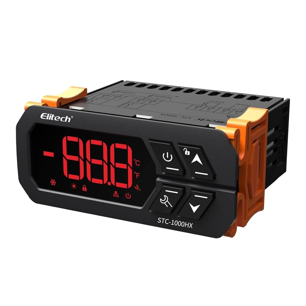 Elitech STC-1000HX Temperature Controller ℉⇋℃ Fahrenheit Celsius Switchable 220v