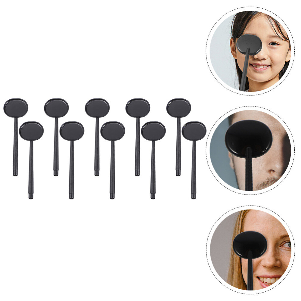 10 Pcs Occluder Eyesight Test Tools Vision Test Eye Cover