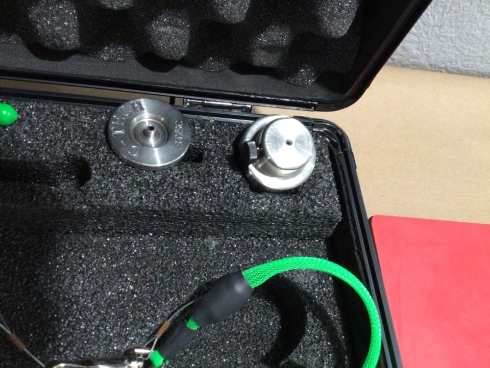 C-Tech Fiber Optic Tool Kit Strippers Crimpers SPOT Tester Case training system