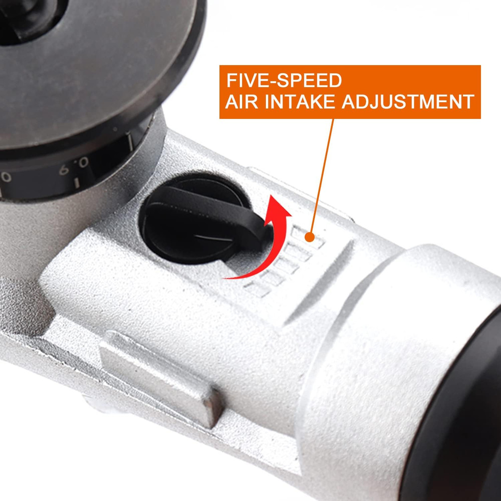 Mini Pneumatic Chamfering Tool with Replace Blades Inserts and Bearings, 45 Degr