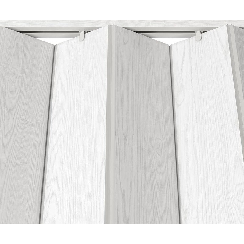 Durable Accordion Folding Doors PVC Easy Assembly Space Efficient Indoor Use