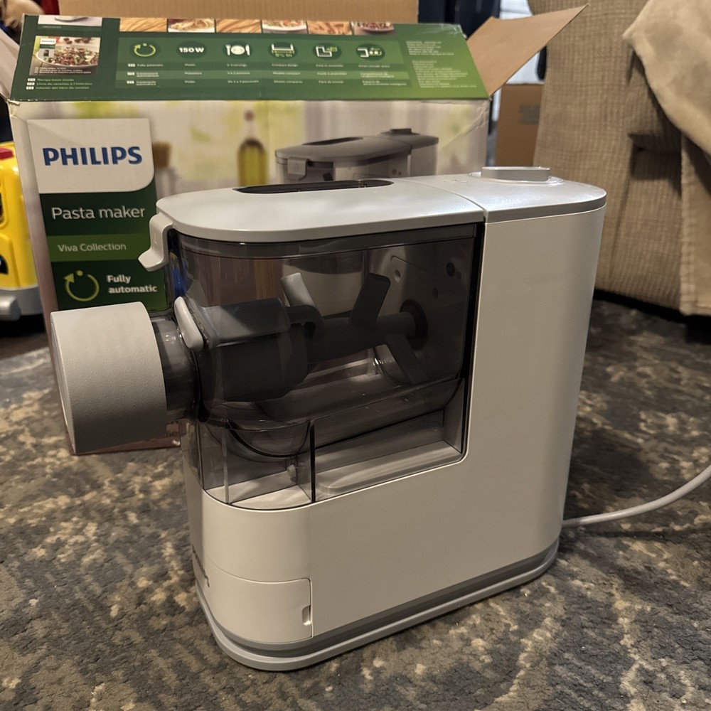 Philips Viva Collection Fully Automatic Pasta Maker - used once - EUC