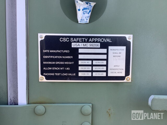 DRS keco RCS -1 Refrigerated Storage Container