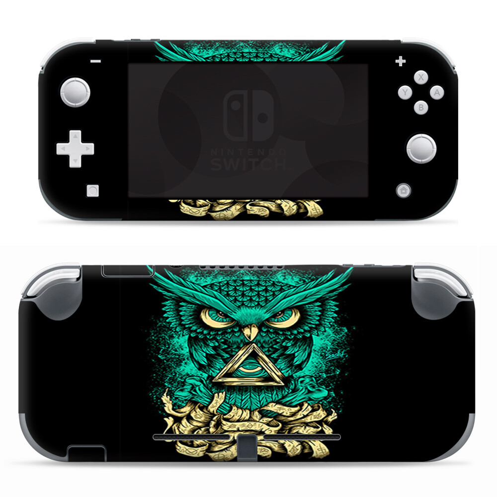 Skins Decals wrap for Nintendo Switch Lite - Awesome Owl Evil