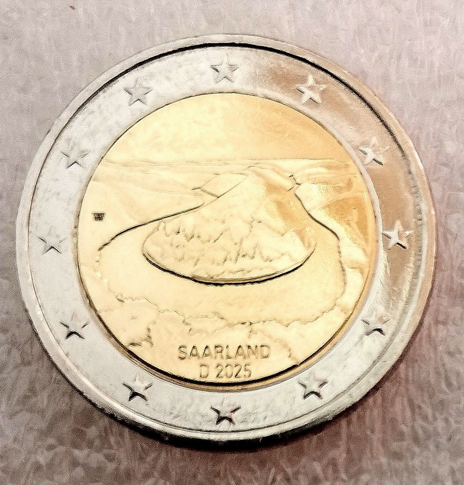 2 Euro "DJ" 2025 Saarschleife Germany