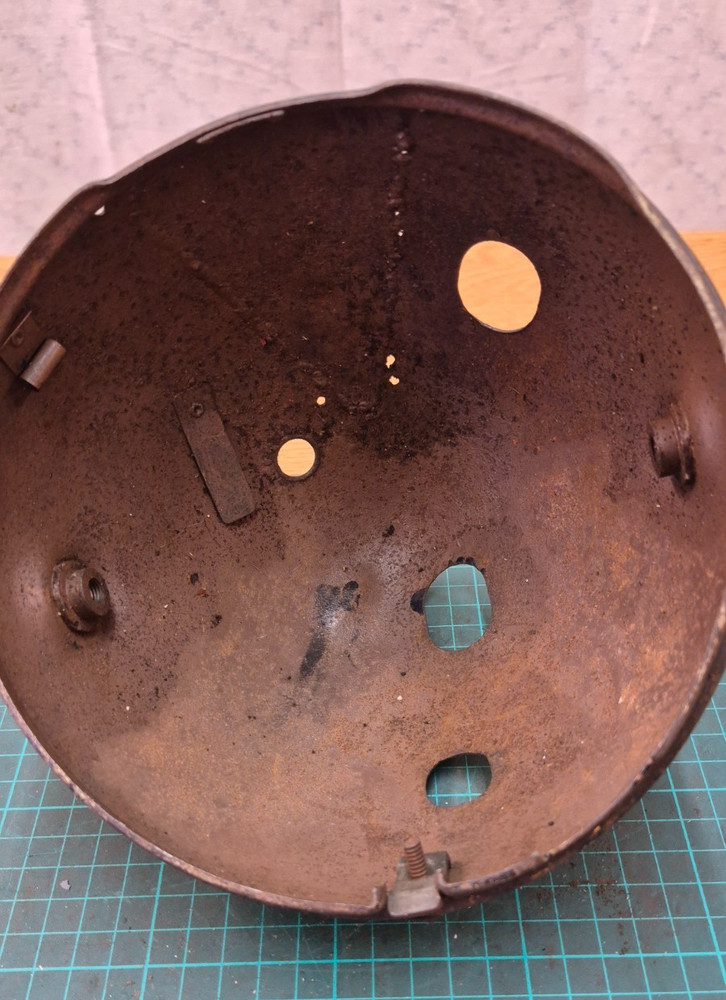 Original BSA Headlamp shell - 7 inch