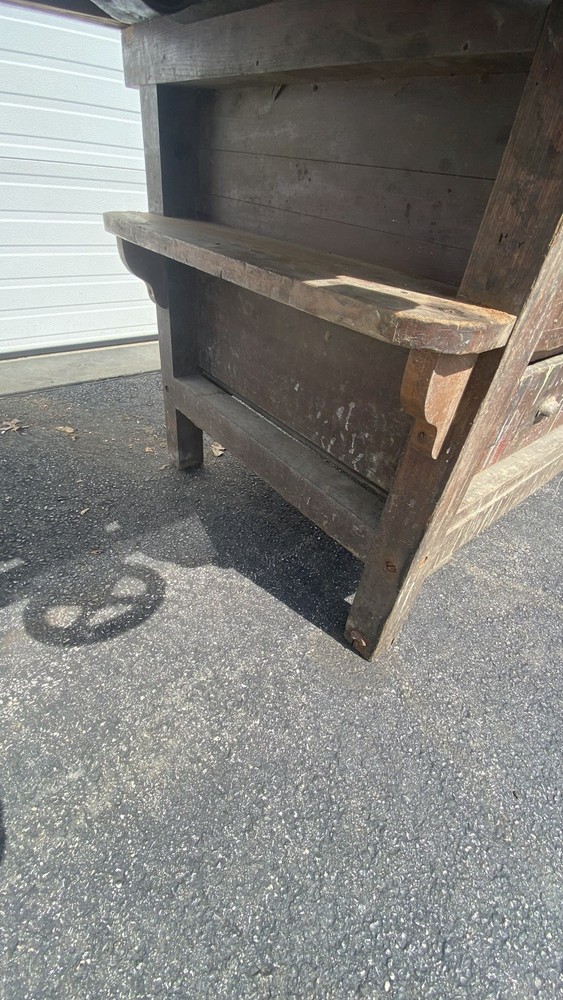 Piano Makers Workbench 2 Wheel Vises