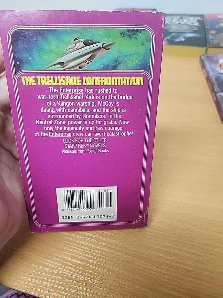 (7) Star Trek Various Books Corona, Final Reflection, Double Double, Etc