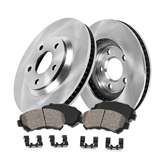 Brake Kit for Mazda 2 2011-2014 Front Replacement Brake Rotors with Ceramic