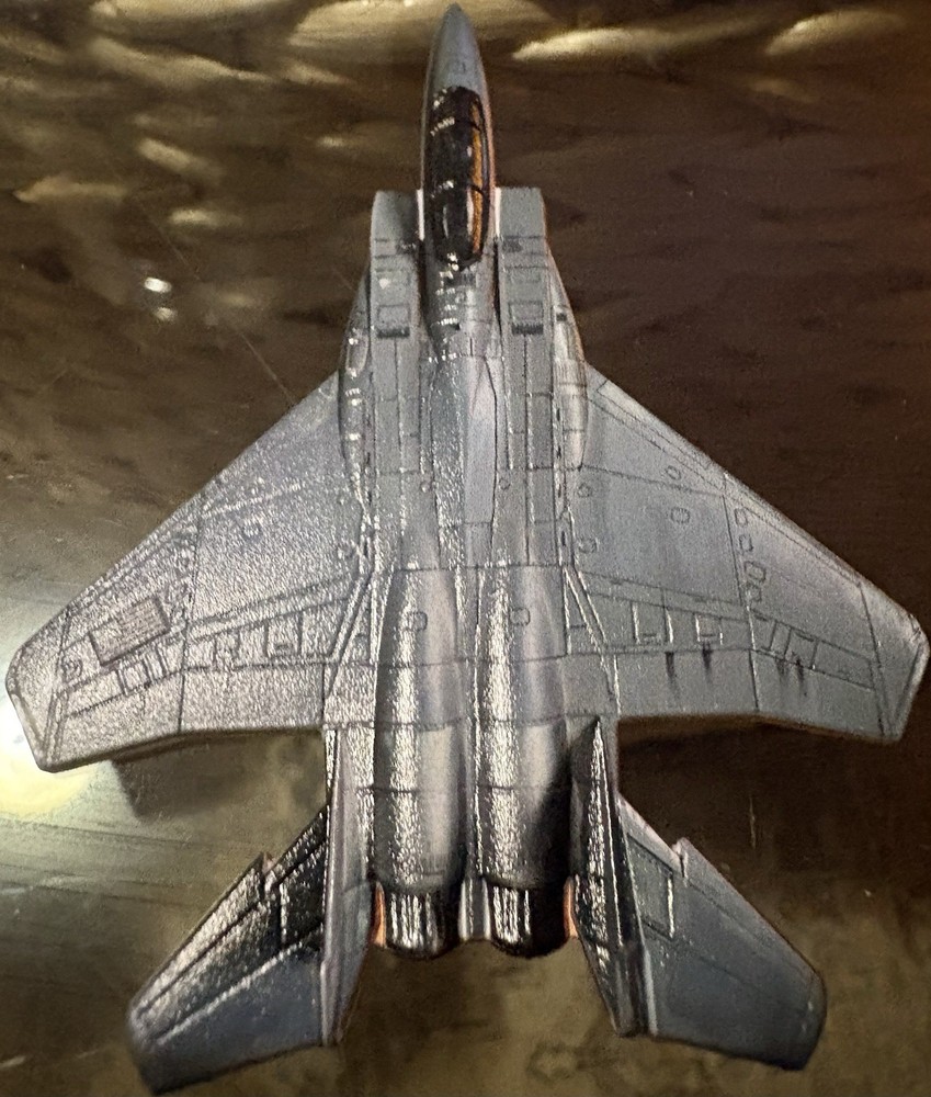 1oz Colorized Copper Eagle Fighter Jet