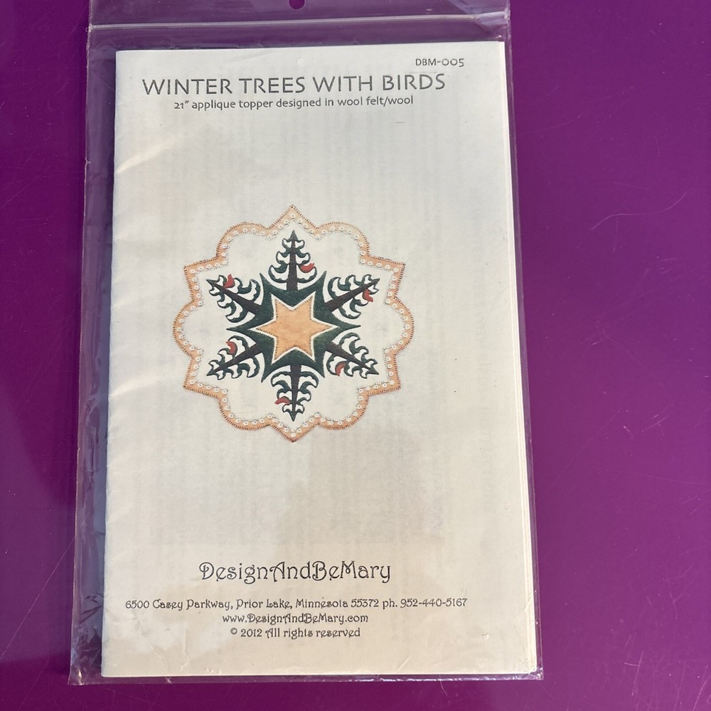 Winter Trees With Birds