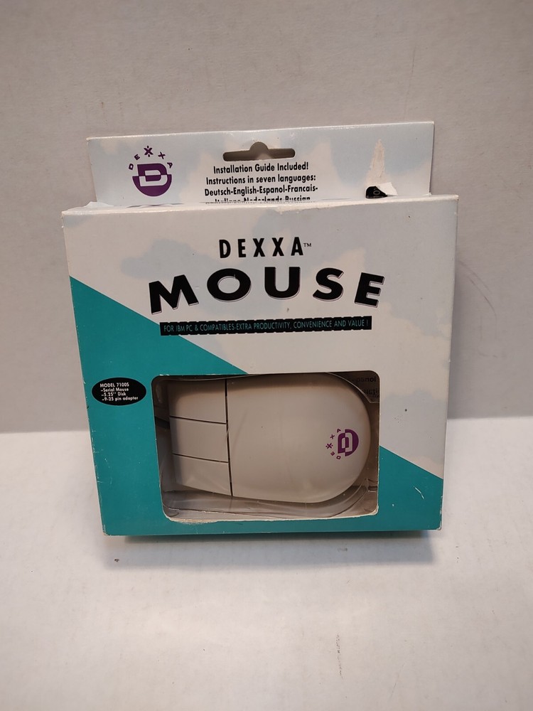 Dexxa By Logitech Mouse Model 7100s (1991)