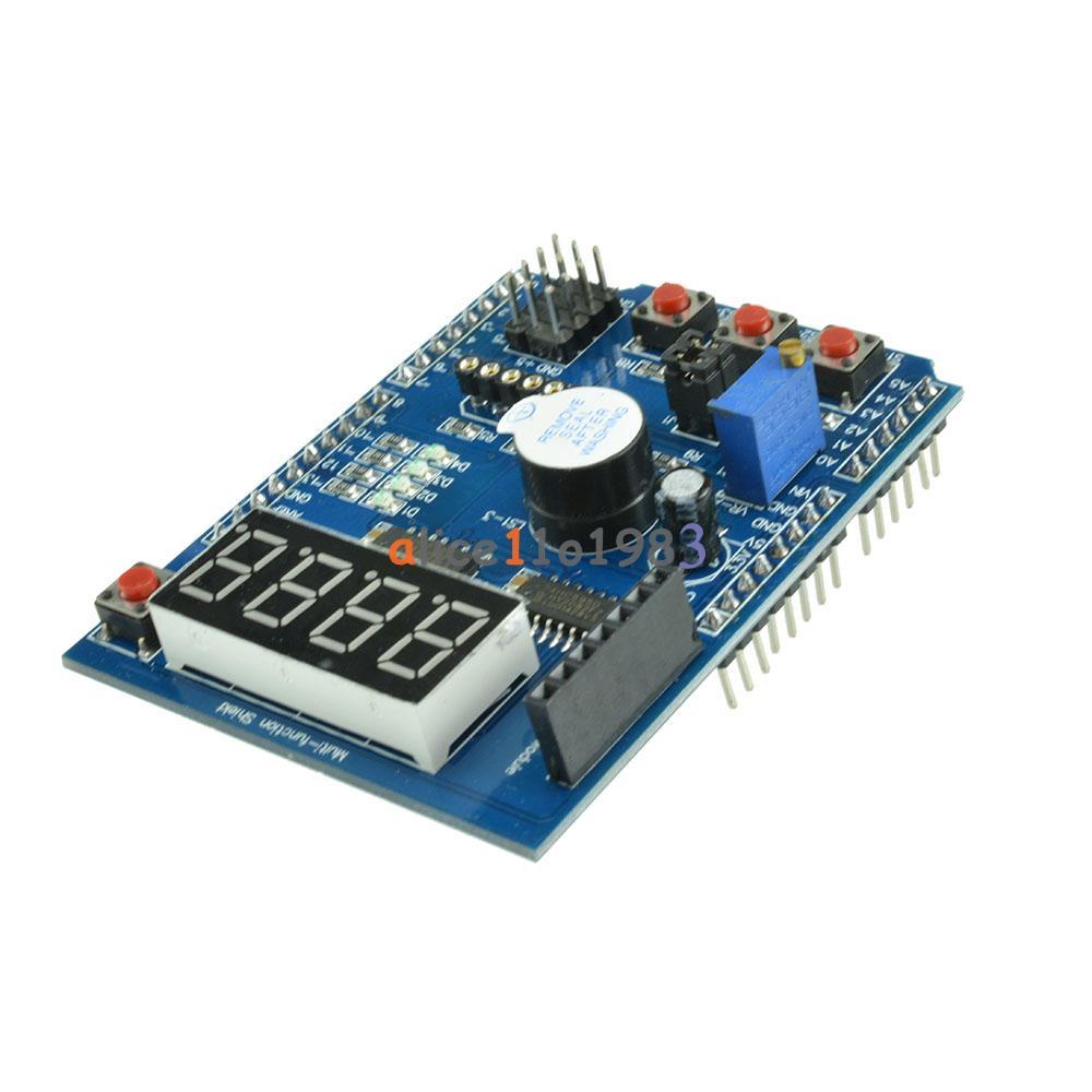 Multi-Function Shield with Buzzer LM35 4LED for Arduino UNO R3 Lenardo Mega2560