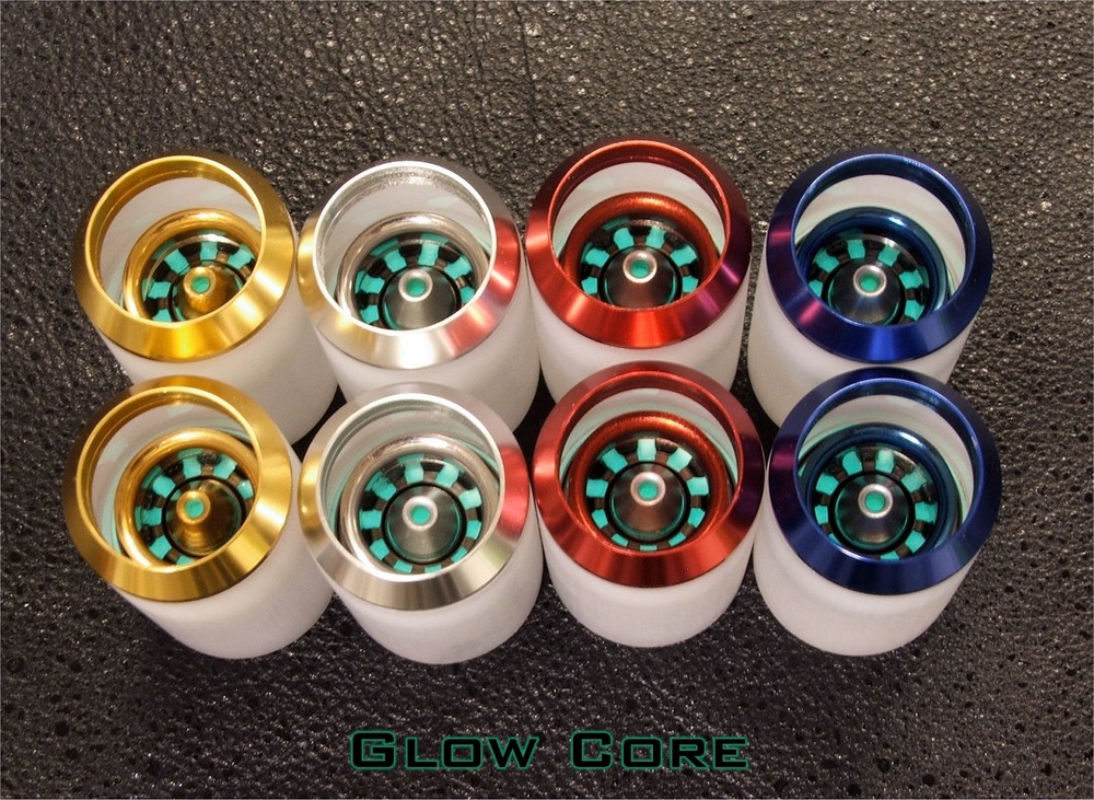 NEW CUSTOM LIGHTSABER BLADE PLUG MECHANICAL DESIGN SILVER MULTI RING GLOW CORE