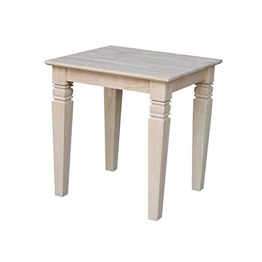 International Concepts Java End Table, Unfinished