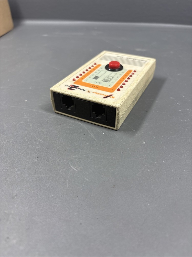 WEIDMULLER PALADIN TOOLS PATCH CHECK 1529 RJ45 RJ11 TESTER