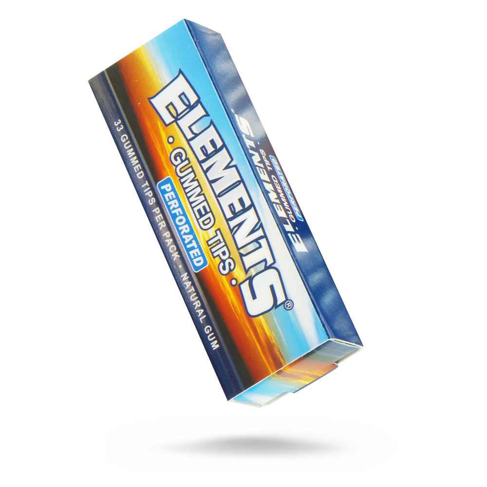 Elements Perforated Gummed Rolling Tips (24 pcs) - Full Box