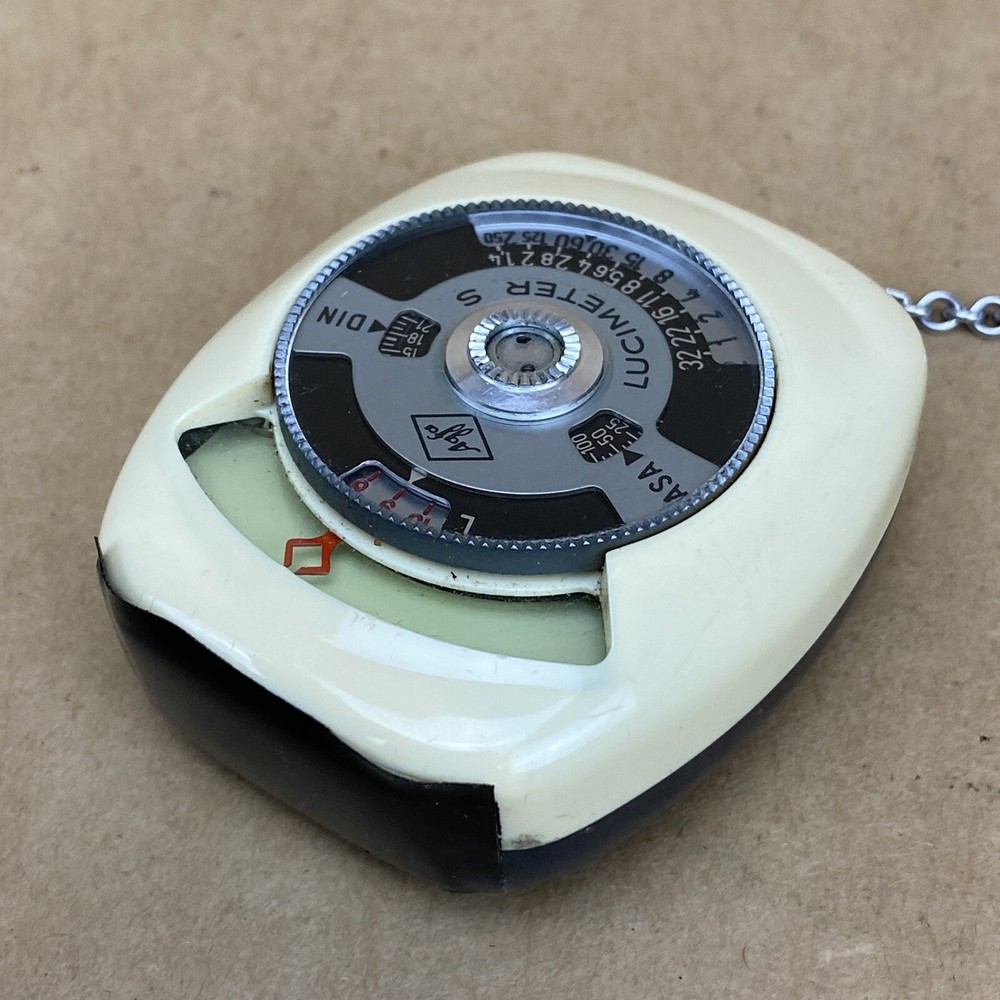 Agfa Lucimeter S Vintage Light Meter - WORKS